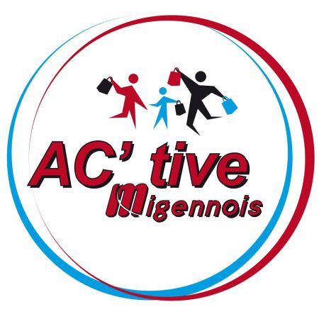 Logo AC'tive Migennois (Union des Commerçants-Artisans du Migennois) - Shopping Migennois